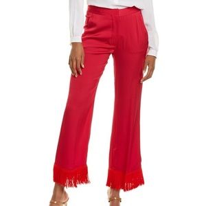 New Stella McCartney Dessa Fringe Trouser Size 42 IT / 6-8 US